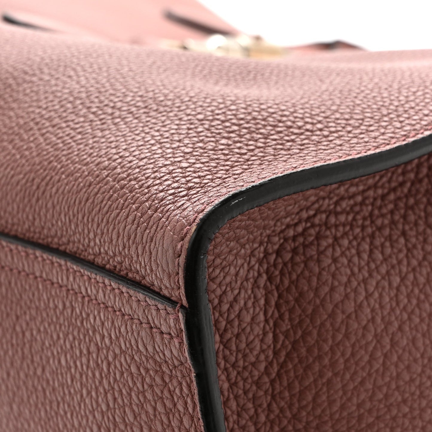 Soft Calfskin Medium Jackie Top Handle Bag Antique Rose