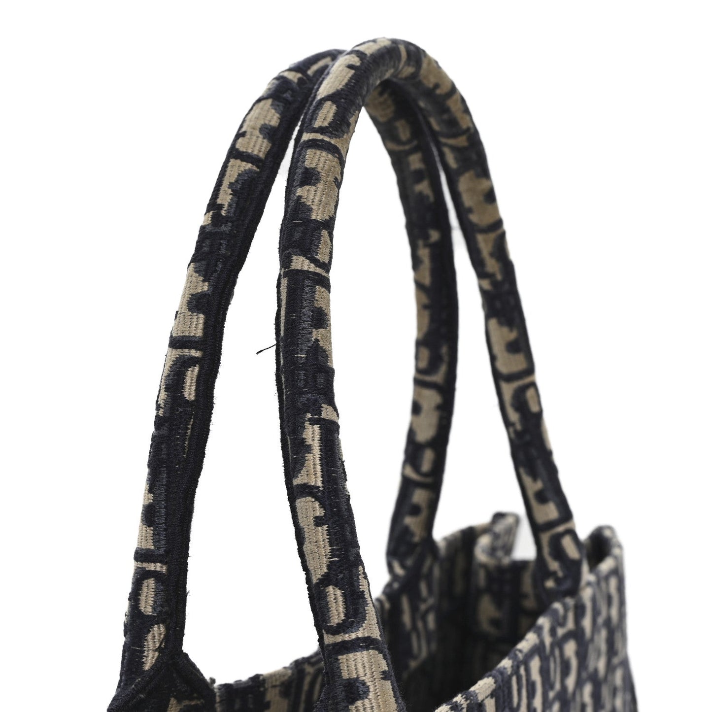 Oblique Large Book Tote Blue Multicolor