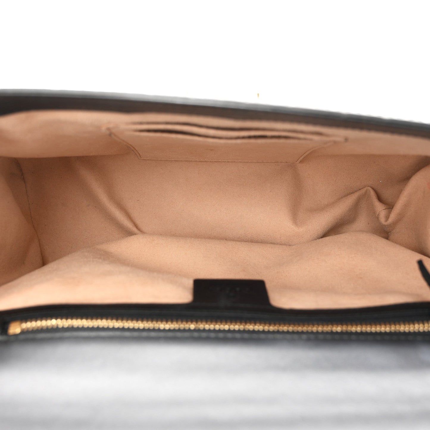 Guccissima Medium Padlock Shoulder Bag Black