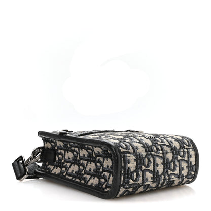HOMME Oblique Safari Messenger Blue