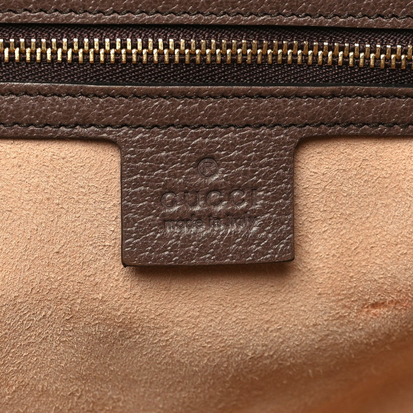 GG Supreme Monogram Textured Calfskin Web Medium Ophidia Shopping Tote Beige Ebony New Acero