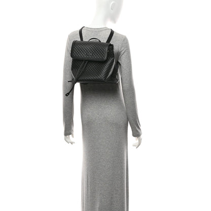 Microguccissima Drawstring Backpack Black