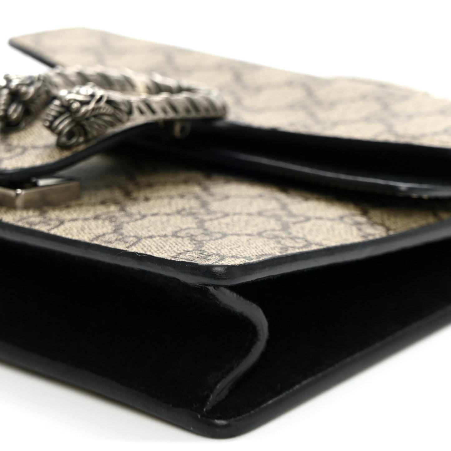 GG Supreme Monogram Mini Dionysus Shoulder Bag Black