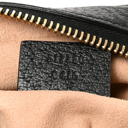 Calfskin Web Mini Ophidia Shoulder Bag Black
