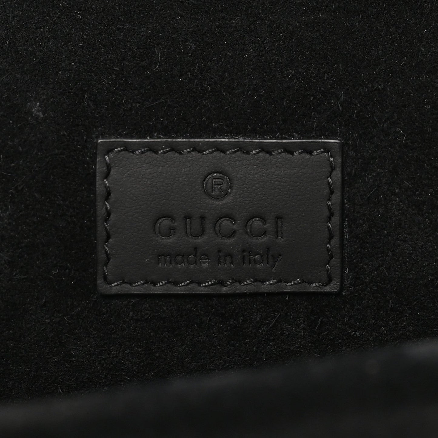 GG Supreme Monogram Suede Crystal Small Dionysus Shoulder Bag Beige Ebony Black Beige Ebony Black