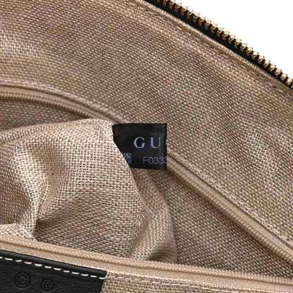 Microguccissima Medium Dome Bag Black