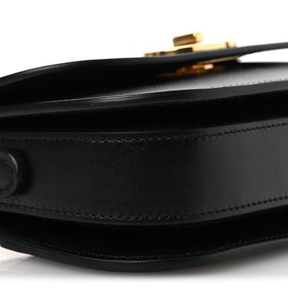 Box Calfskin 30 Montaigne Small Avenue Bag Black