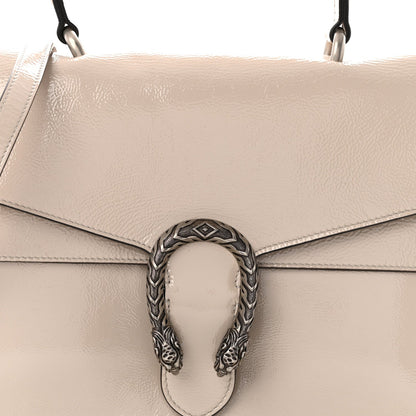 Crinkled Patent Medium Dionysus Top Handle Bag Sphinx