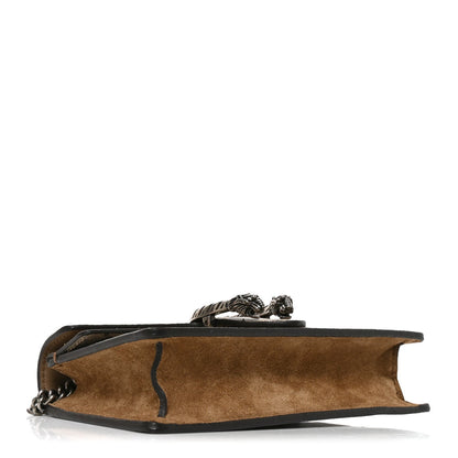 GG Supreme Monogram Super Mini Dionysus Shoulder Bag Taupe