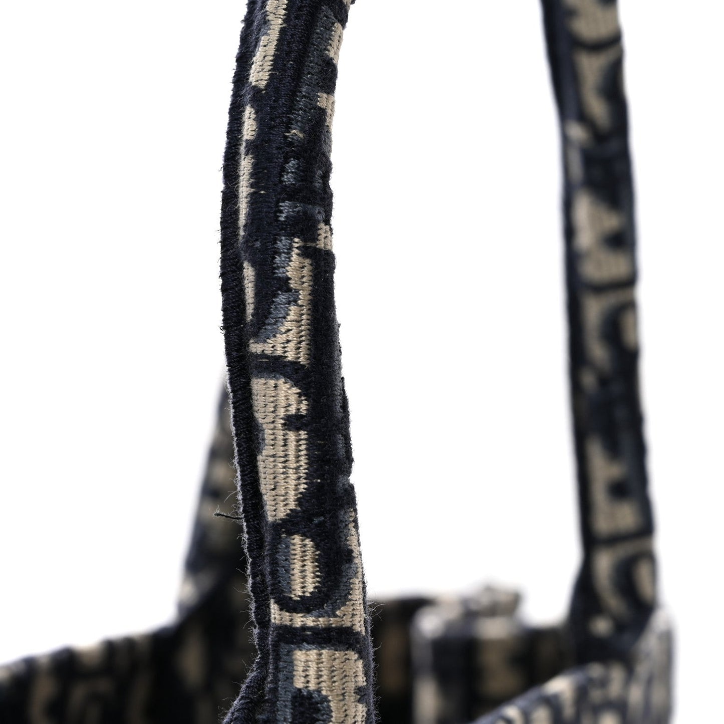 Oblique Large Book Tote Blue Multicolor