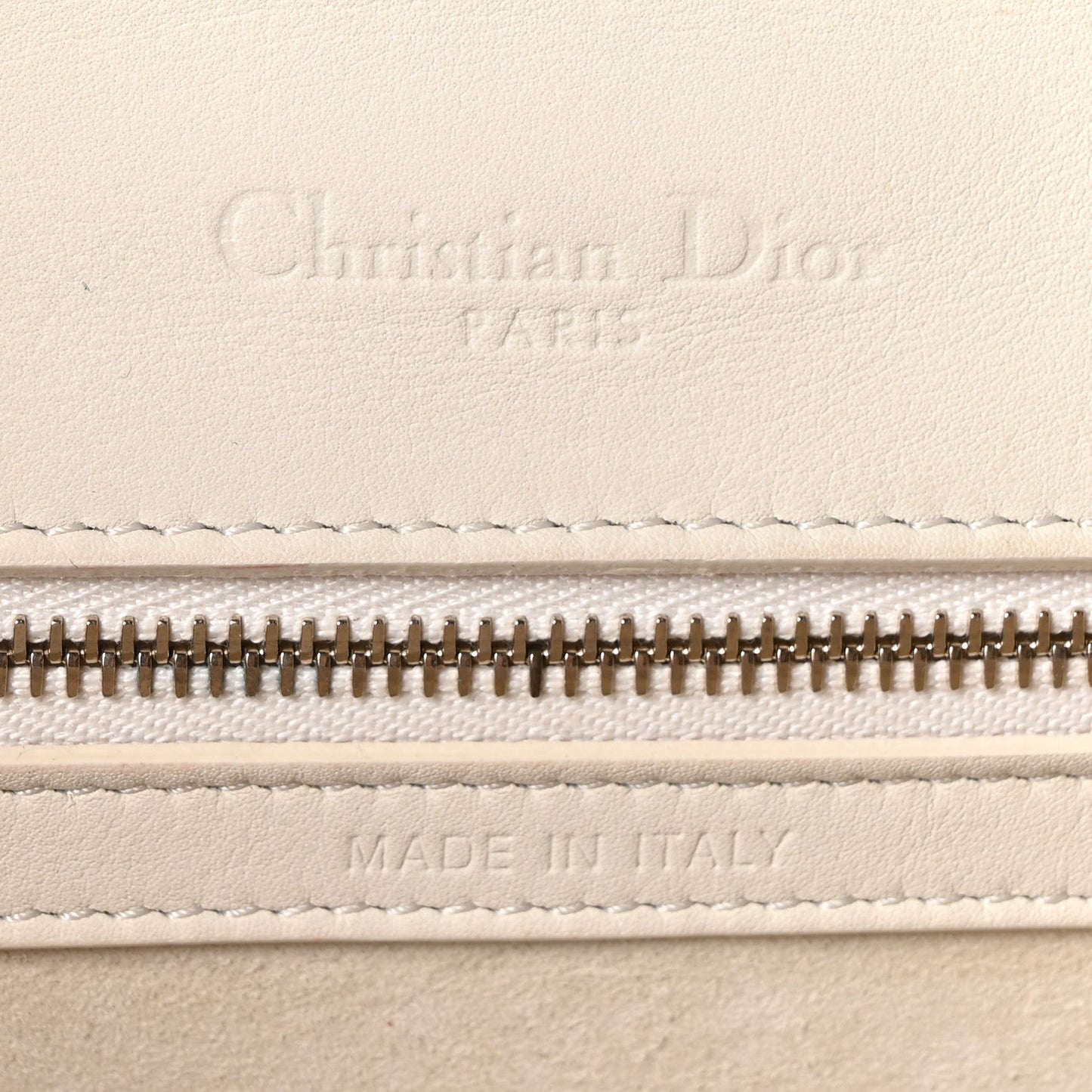 Ultra Matte Calfskin Small Diorama Flap Bag White