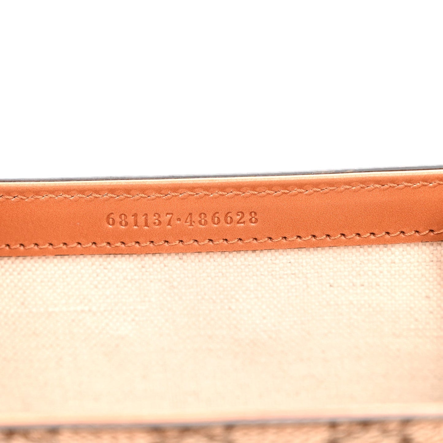 GG Supreme Monogram Web Bamboo Mini 1947 Belt Bag 80 32 Beige