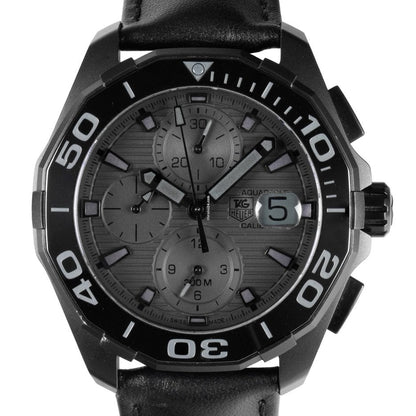 Tag Heuer Aquaracer Titanium Grey Dial Watch for Men - CAY218B.FC6370