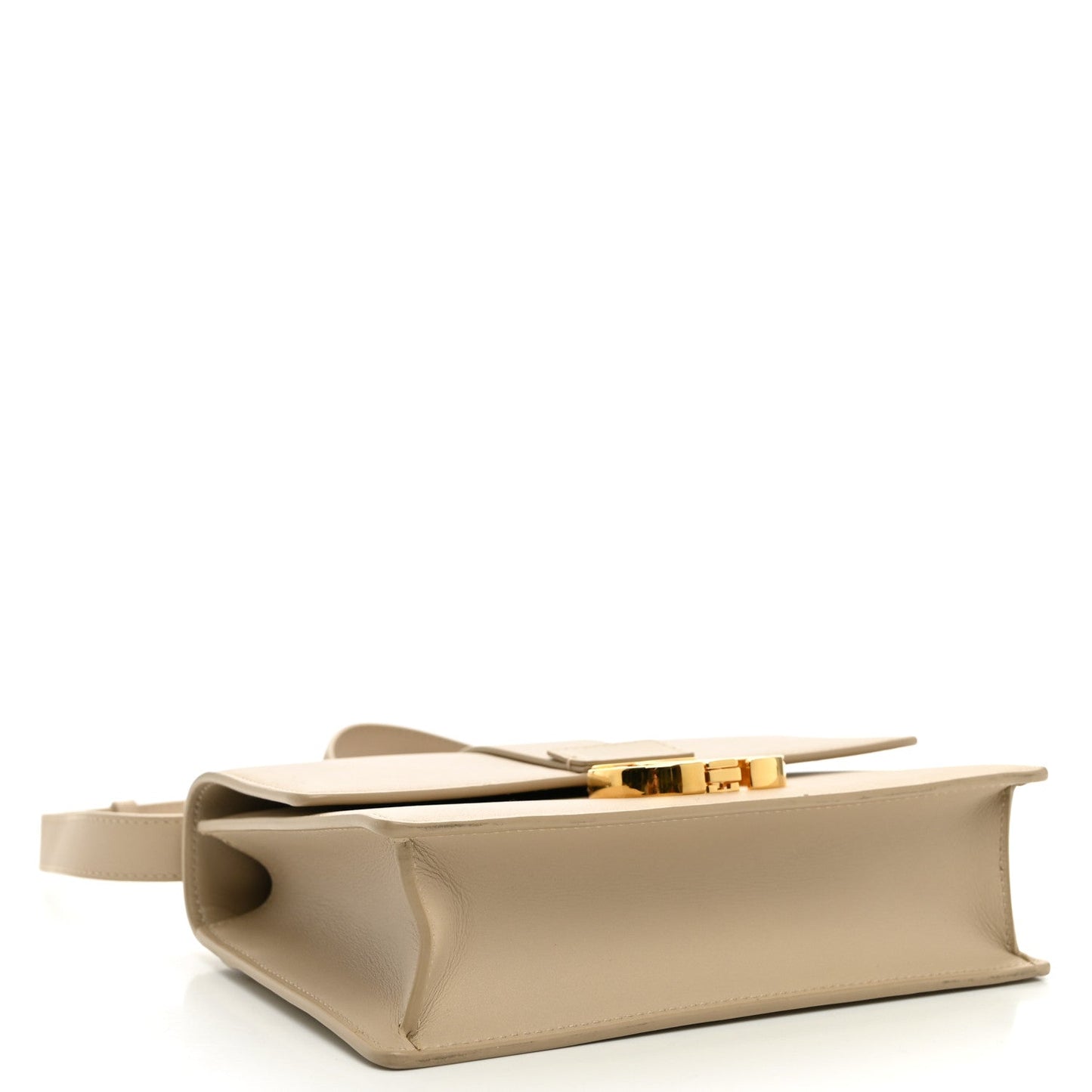 Smooth Calfskin 30 Montaigne Flap Bag Beige