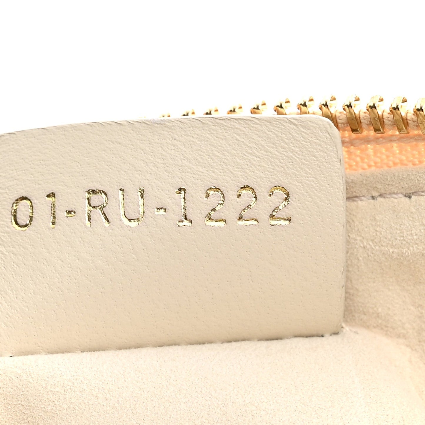 Lambskin Cannage Dior Club Bag  Dusty Ivory