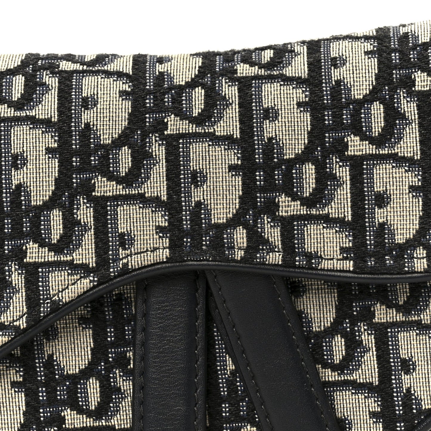 Oblique Mini Saddle Bag Blue