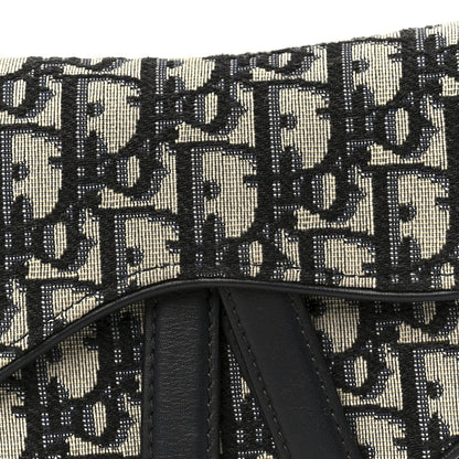Oblique Mini Saddle Bag Blue