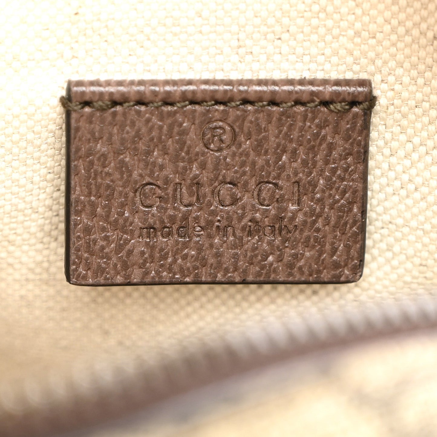 GG Supreme Monogram Mini Neo Vintage Double Zip Messenger Bag Beige New Acero Crop