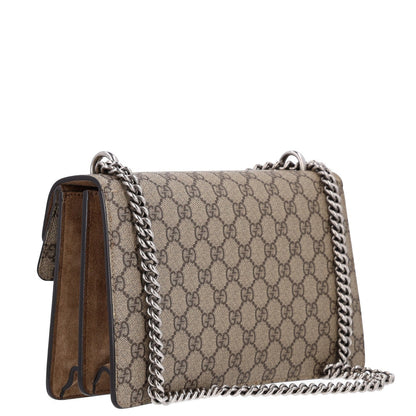 GG Supreme Monogram Small Dionysus Shoulder Bag Taupe