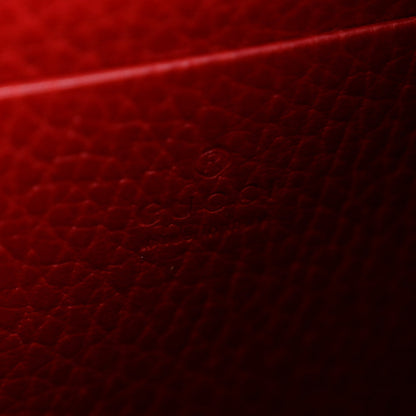 Calfskin Mini Dionysus Chain Wallet Hibiscus Red