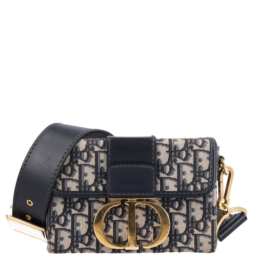 Oblique 30 Montaigne Box Bag Blue