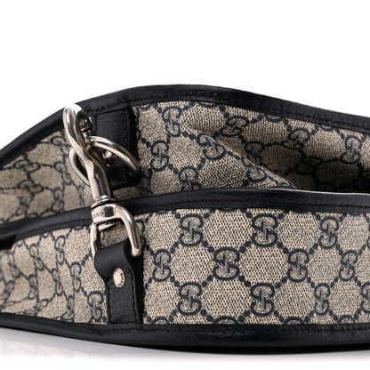 GG Supreme Monogram Web Savoy Garment Bag Beige Blue
