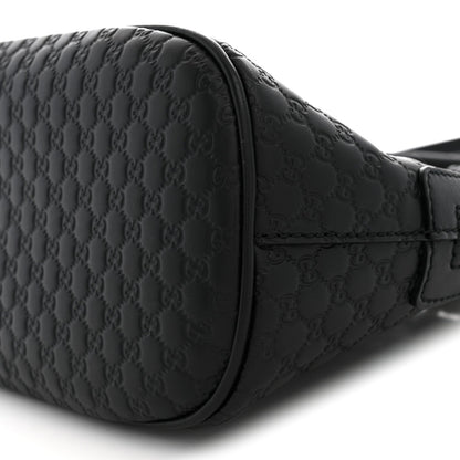 Microguccissima Mini Dome Bag Black