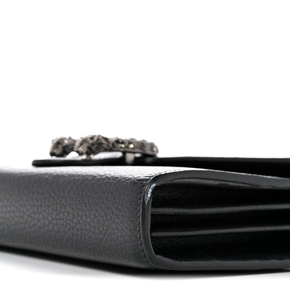 Calfskin Mini Dionysus Chain Wallet Black