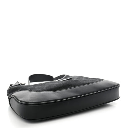 Monogram Small Jackie O Hobo Black