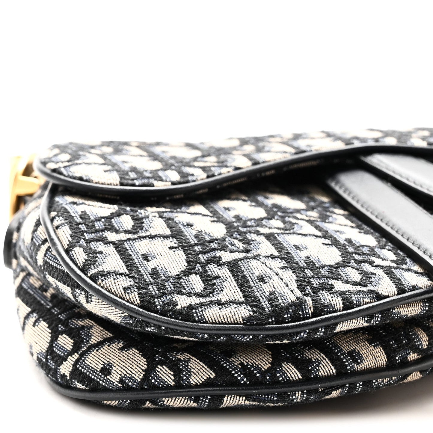 Oblique Mini Saddle Bag Blue