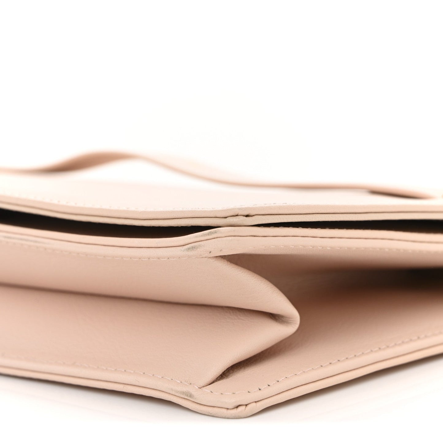 Calfskin Shoulder Bag Light Pink