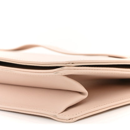 Calfskin Shoulder Bag Light Pink