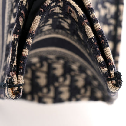 Oblique Medium Book Tote Blue Multicolor