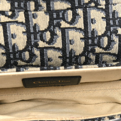 Oblique Mini Saddle Bag Blue