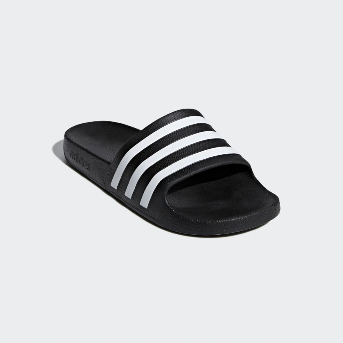 Adidas Original Adilette AQUA  -BLACK WHITE