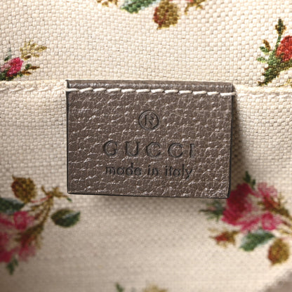 GG Supreme Monogram Web Neo Vintage Shoulder Bag Beige New Acero Crop