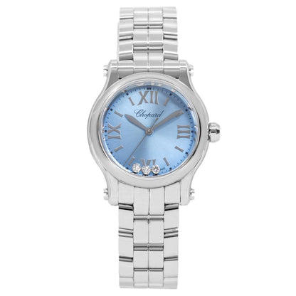 Chopard Ladies 278590-3010 Happy Sports Diamonds Watch