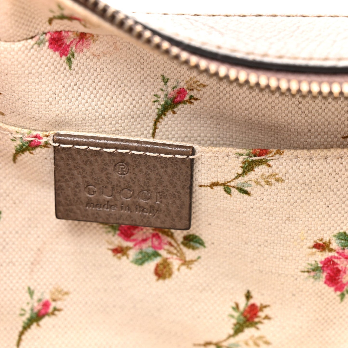 GG Supreme Monogram Web Neo Vintage Shoulder Bag Beige New Acero Crop