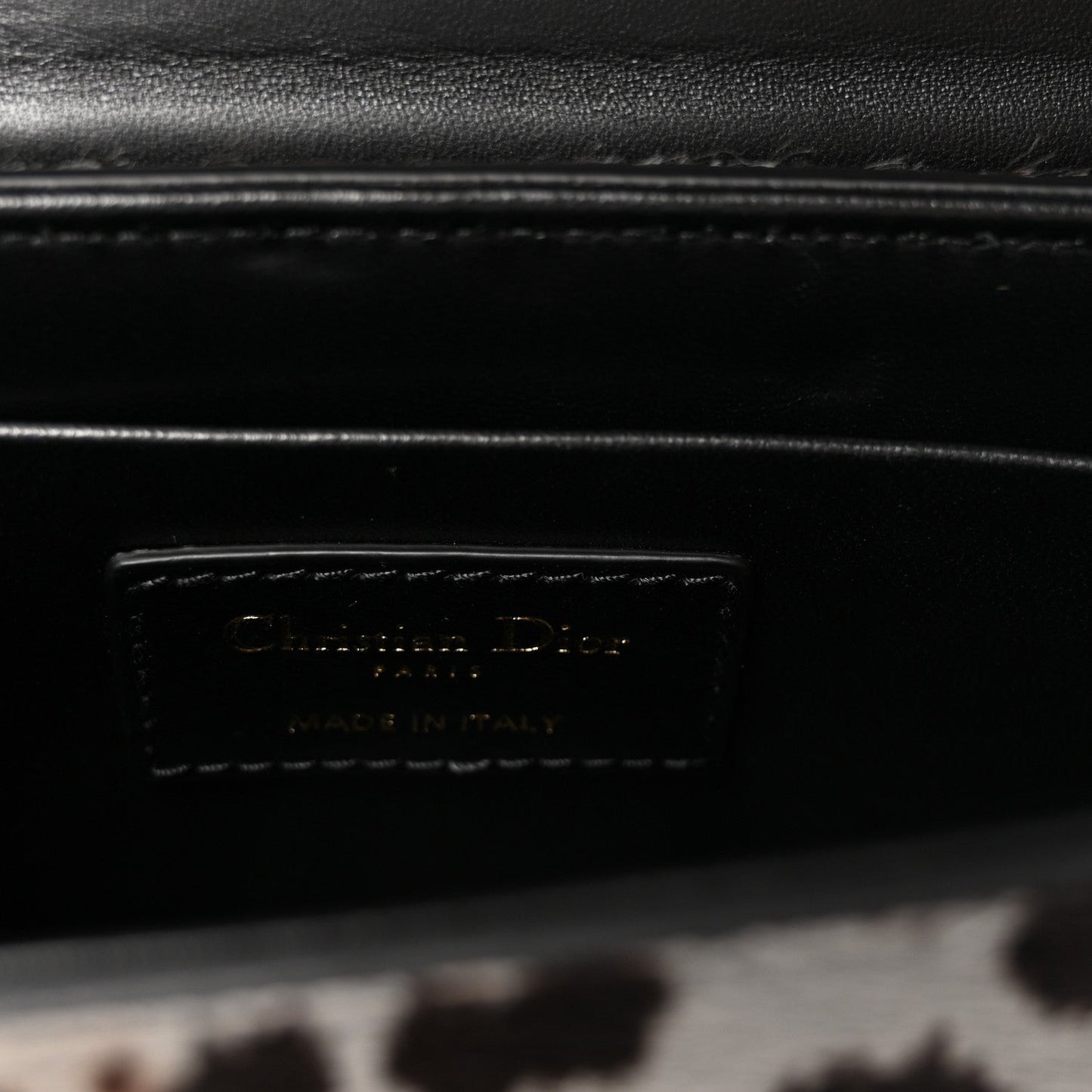 Pony Hair 30 Montaigne Box Bag Blue