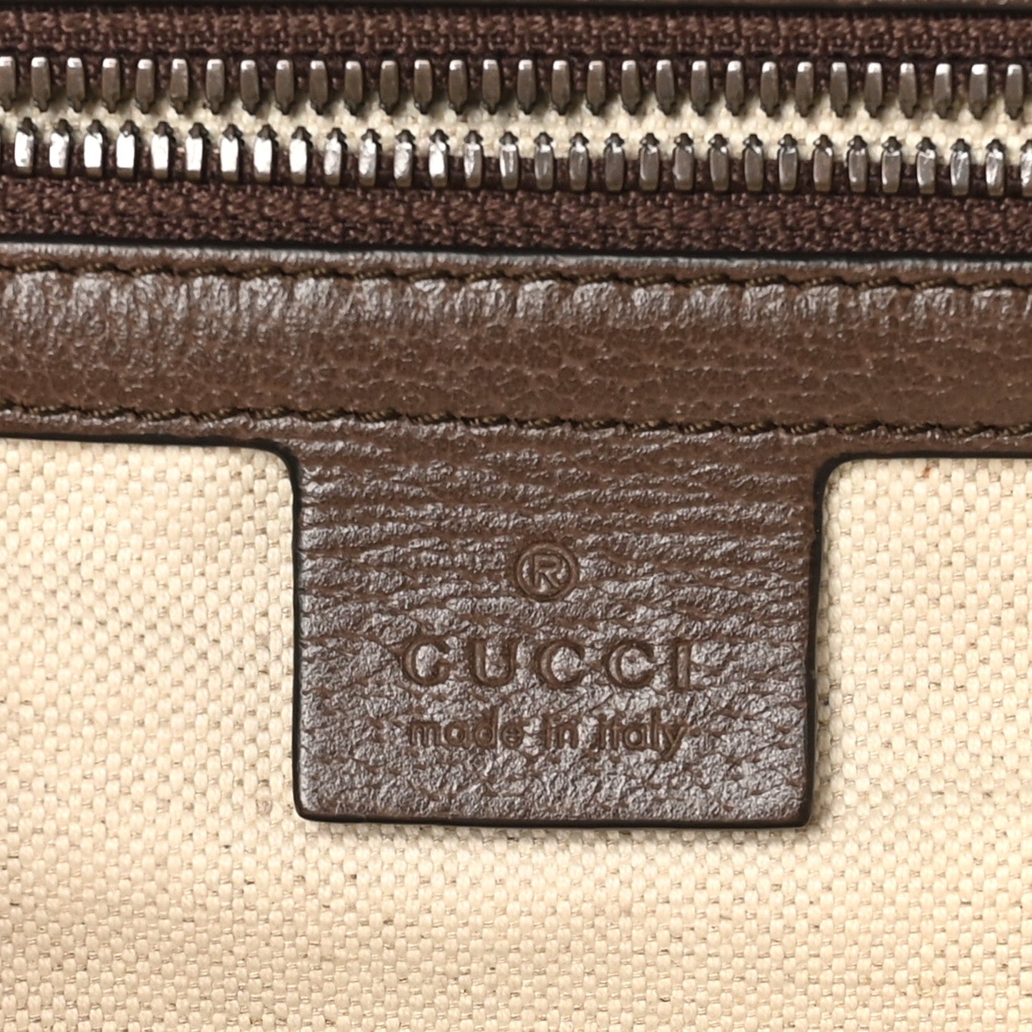 GG Supreme Monogram Calfskin Web Small Ophidia Day Backpack Beige Ebony New Acero