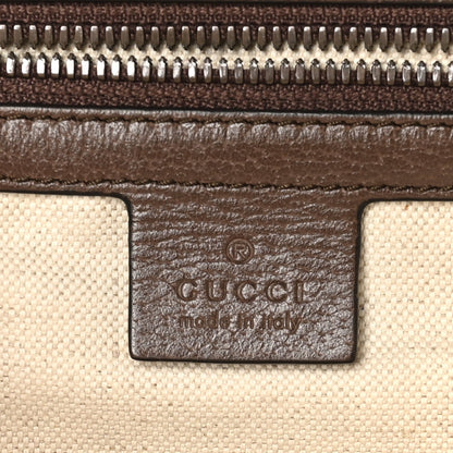 GG Supreme Monogram Calfskin Web Small Ophidia Day Backpack Beige Ebony New Acero