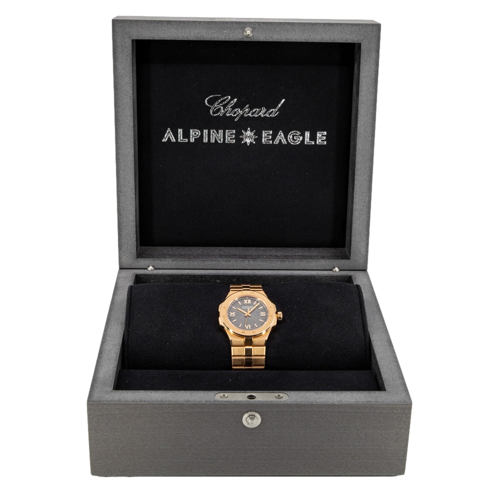 Chopard Unisex 295370-5001 Alpine Eagle 36 Rose Gold Auto