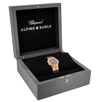 Chopard Unisex 295370-5001 Alpine Eagle 36 Rose Gold Auto