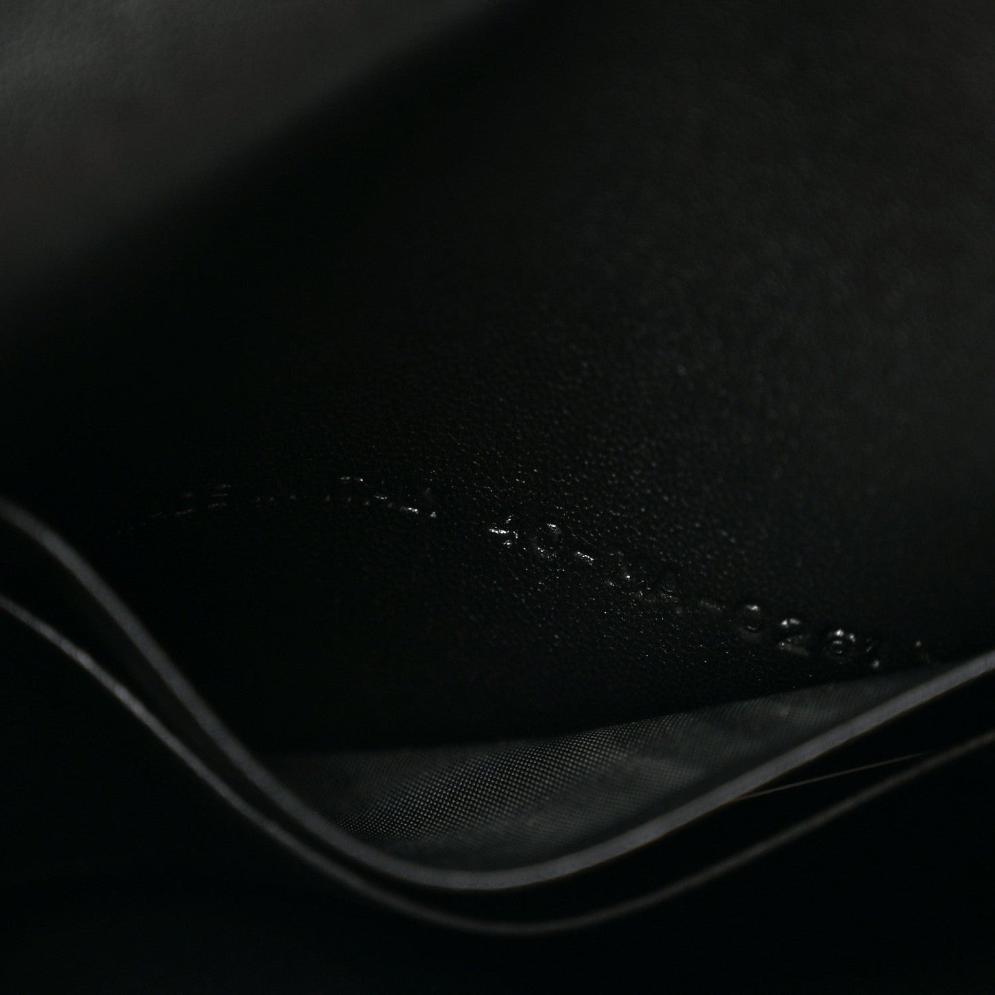 Supple Calfskin Cannage Caro Belt Pouch with Chain Black