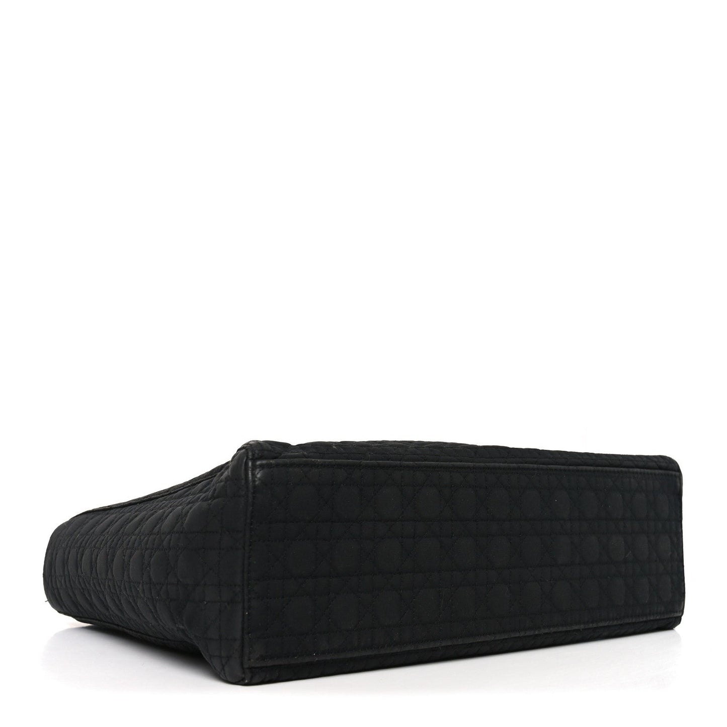 Nylon Cannage Large Lady Dior Black