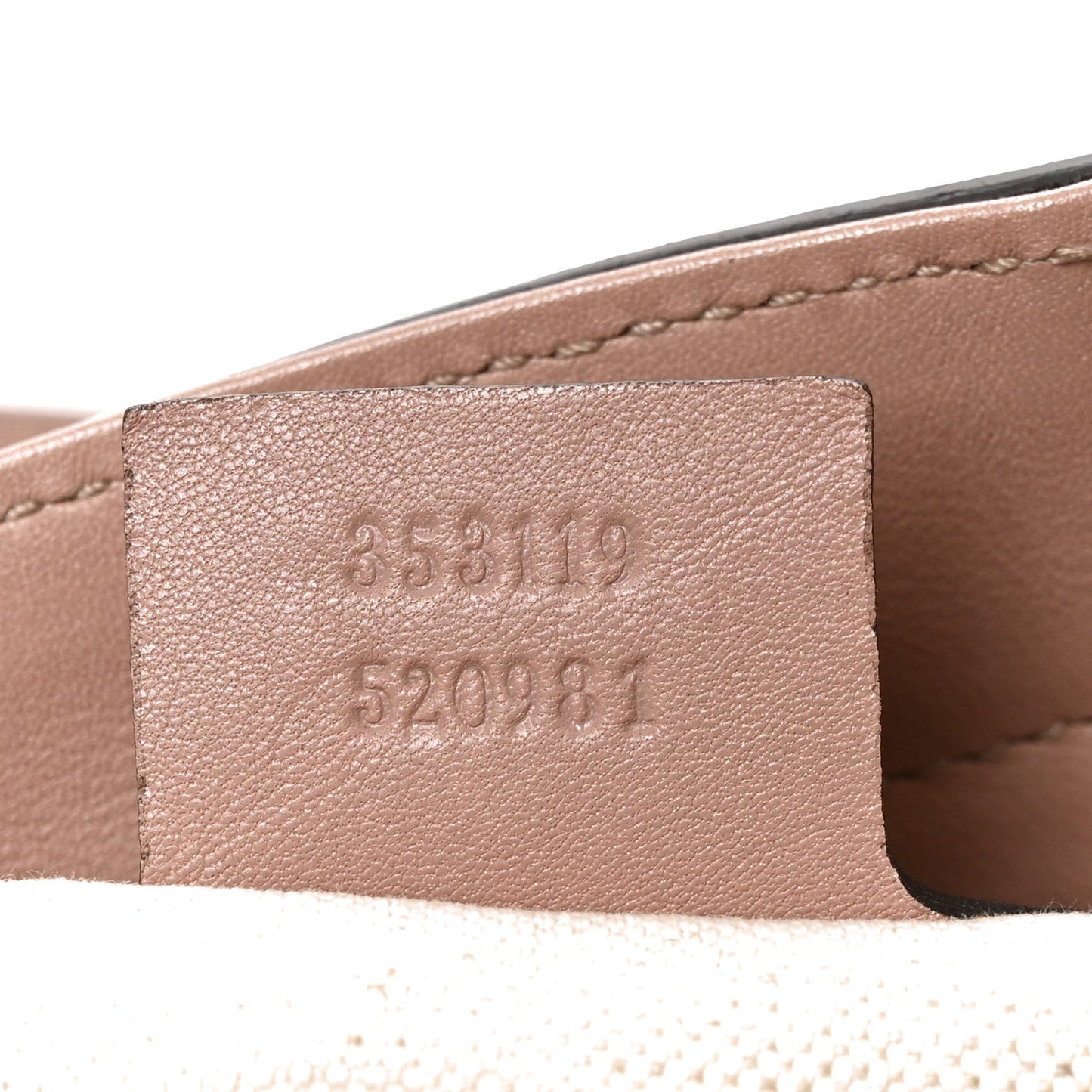 Guccissima Small Bree Zippered Tote Soft Pink