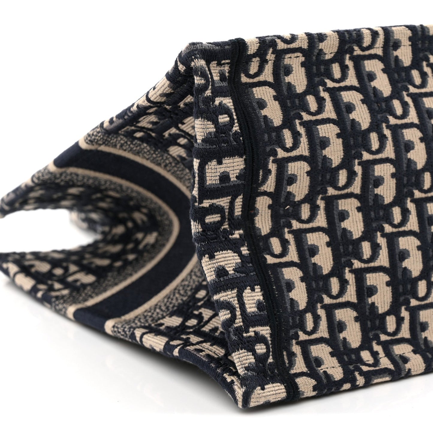 Oblique Medium Book Tote Blue Multicolor