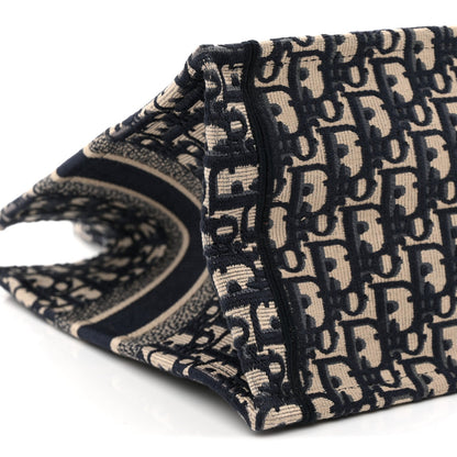 Oblique Medium Book Tote Blue Multicolor