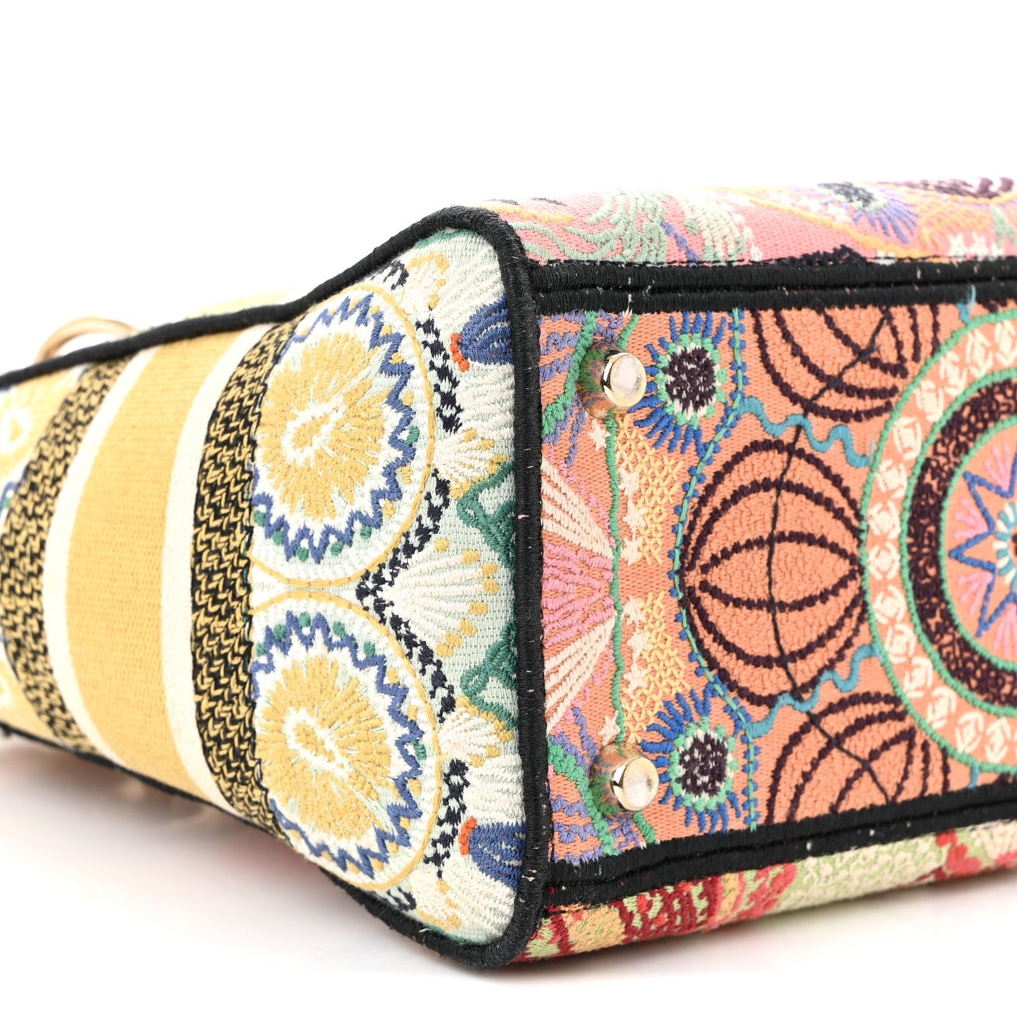 Canvas Embroidered In Lights Medium Lady D-Lite Multicolor