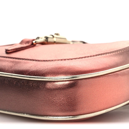 Metallic Faded Nappa Mini Jackie 1961 Copper